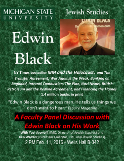 Edwin Black Answers Questions About His Books