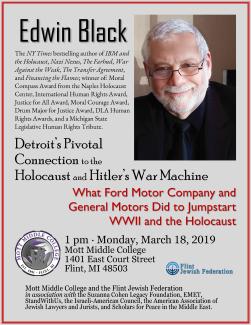 Detroit's Pivotal Connection to the Holocaust for Mott MC