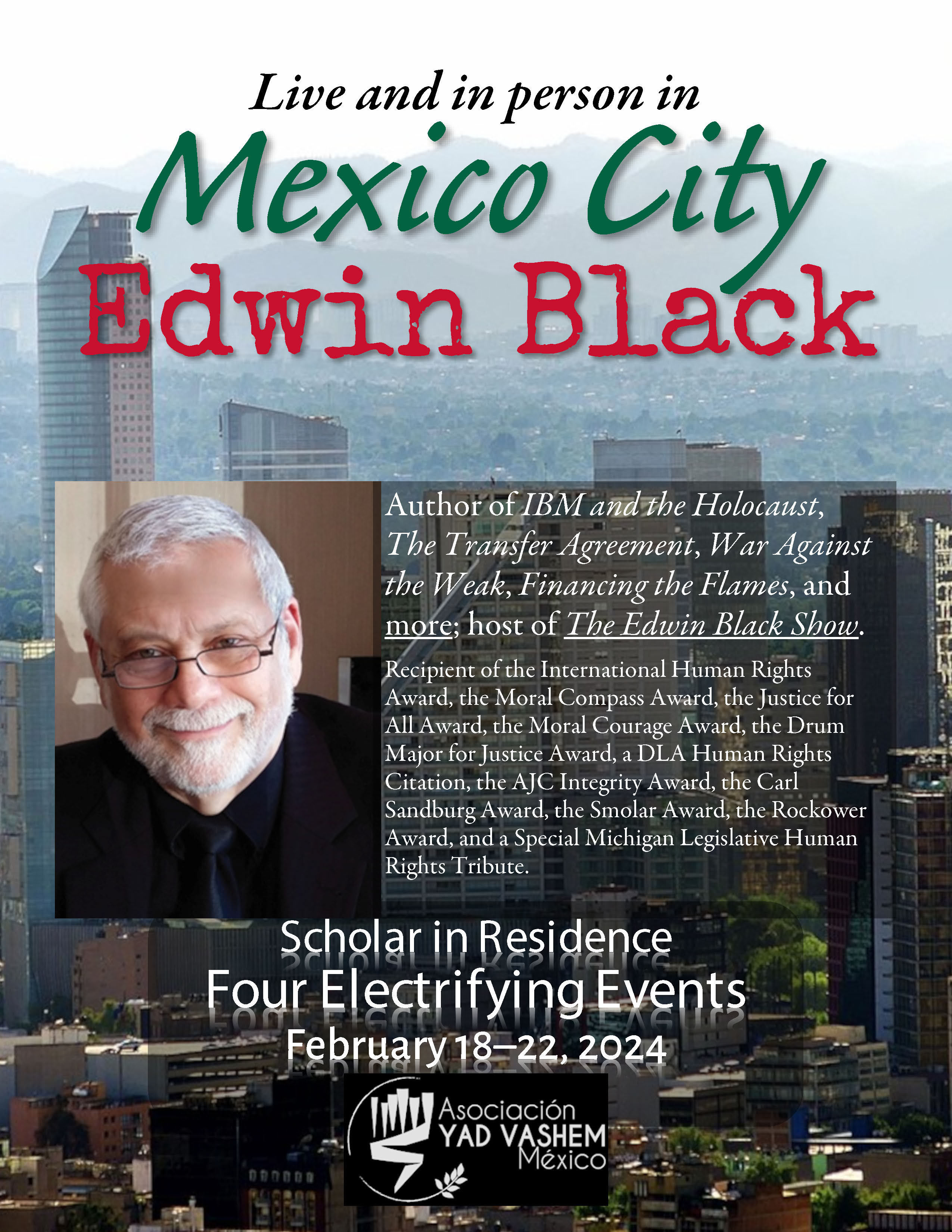 Mexico City 2024 Scholar In Residence Edwin Black   Cdmx Series 2024 02 V07 