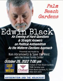 Edwin Black on Political Antisemitism