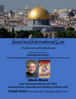 Israel and International Law—The Known and the Little Known