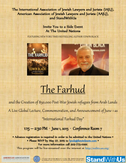 Proclamation of International Farhud Day