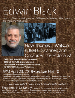 How Thomas J. Watson & IBM Co-Planned and Organized the Holocaust