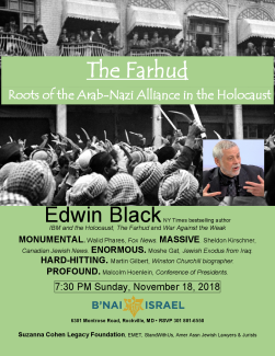 The Farhud and the Arab-Nazi Alliance in the Holocaust