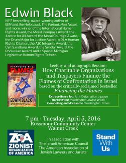 Financing the Flames for the ZOA West Scholar in Residence