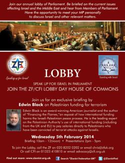 Lobby Day & House of Commons Presentation of Financing the Flames