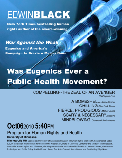 Was Eugenics Ever a Public Health Movement?