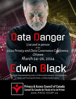 Edwin Black at the Canadian Privacy and Acccess Council Annual Conference