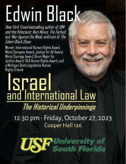 Israel and International Law for USF Faculty