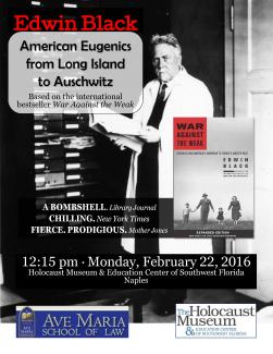 American Eugenics for the Holocaust Museum of Southwest Florida