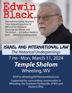 Israel and International Law for WV, OH, Pgh