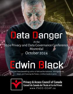 Edwin Black at the 2024 Canadian Privacy and Acccess Council Conference