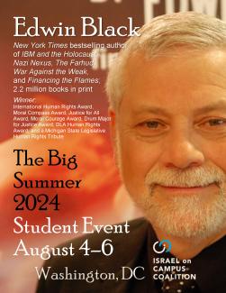 Edwin Black at the IoCC Summer 2024 Student Event