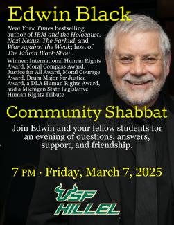 USF Hillel Community Shabbat