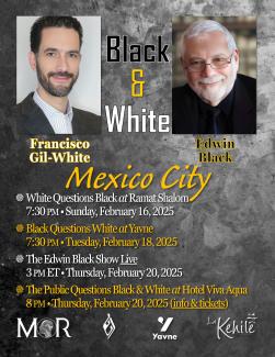 Edwin Black and Francisco Gil-White in Mexico City, Feb 2025