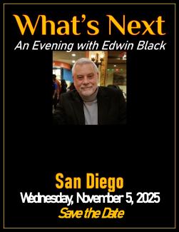 An Evening with Edwin Black in San Diego