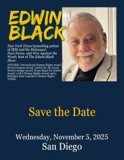 An Evening in San Diego with Edwin Black 