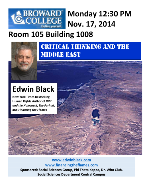 Critical Thinking and the Mideast Crisis