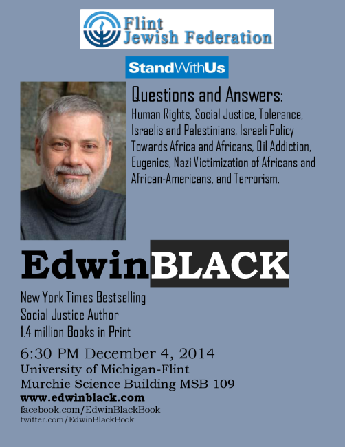 Open Questions and Answers with Human Rights Author Edwin Black