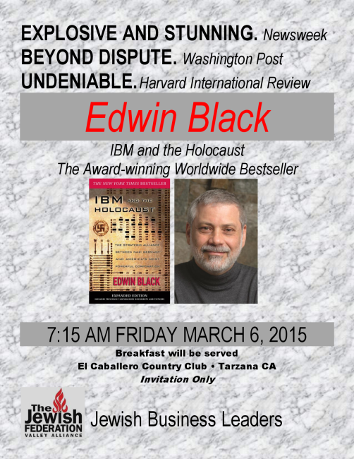 How IBM Co-Planned and Co-Organized the Holocaust