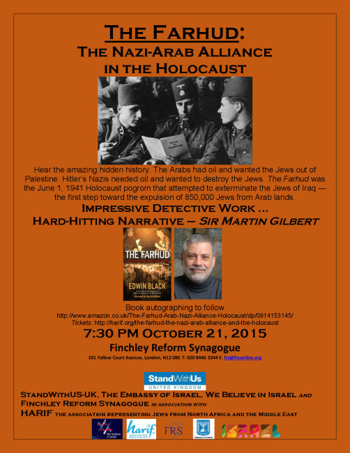 The Farhud and the Arab-Nazi Alliance in the Holocaust