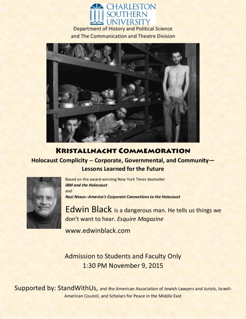 Holocaust Complicity — Corporate, Governmental, and Community— Lessons Learned for the Future