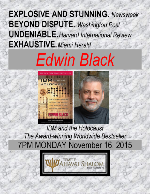 How IBM Co-Planned and Co-Organized the Holocaust