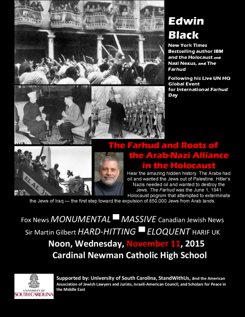 The Farhud and the Arab-Nazi Alliance in the Holocaust