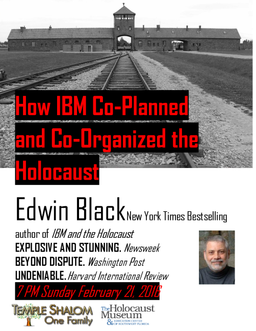 How IBM Co-Planned and Co-Organized the Holocaust
