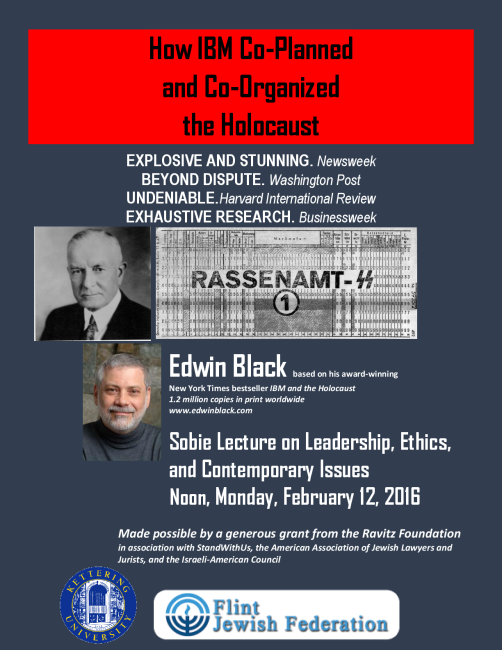 IBM and the Holocaust — How IBM Co-Planned and Co-Organized the Holocaust