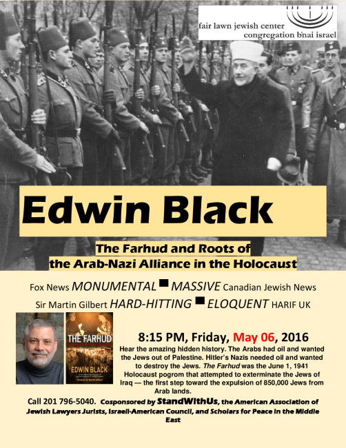 The Farhud and the Arab-Nazi Alliance in the Holocaust