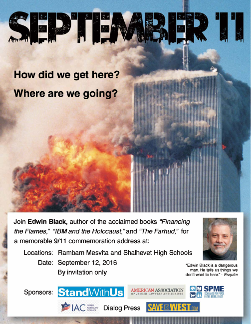 SEPTEMBER 11: How we got here. Where from here?