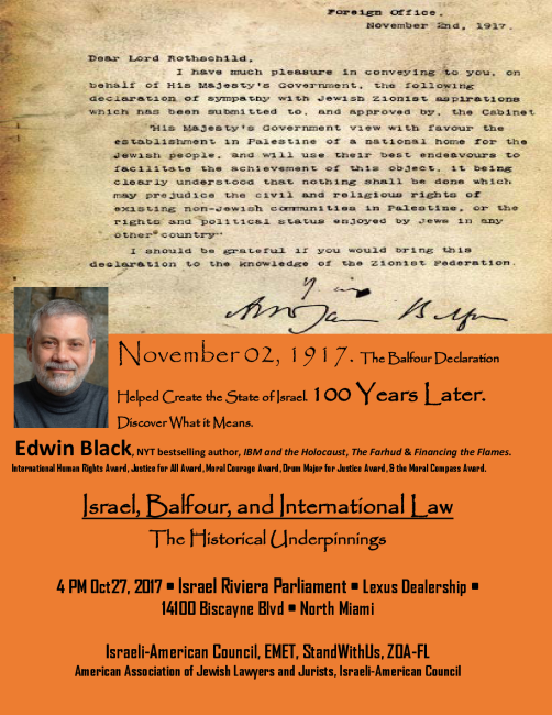 Israel and International Law—The Historical Underpinnings on the 100th Anniversary of the Balfour Declaration