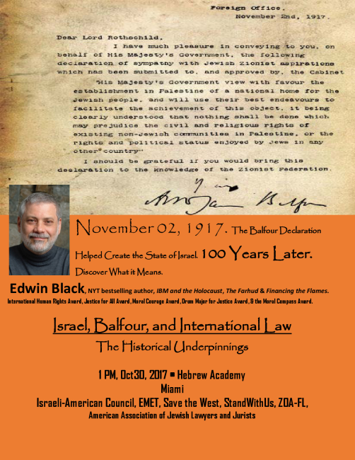 Israel and International Law—The Historical Underpinnings on the 100th Anniversary of the Balfour Declaration