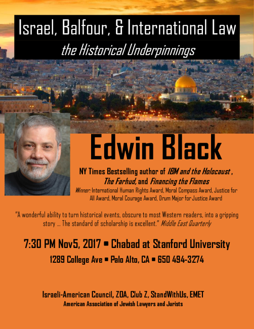 Israel, Balfour, and International Law—The Historical Underpinnings