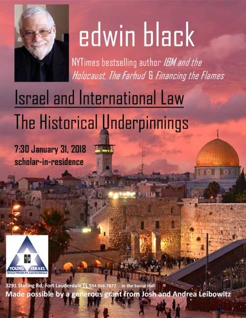 Israel and International Law—The Historical Underpinnings