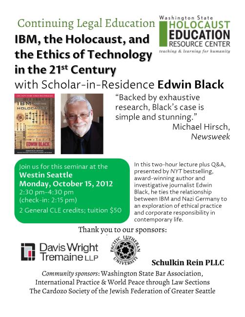 IBM, the Holocaust, and the Ethics of Technology