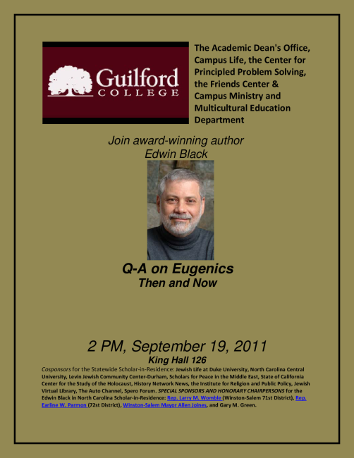 Q-A on Eugenics for Students