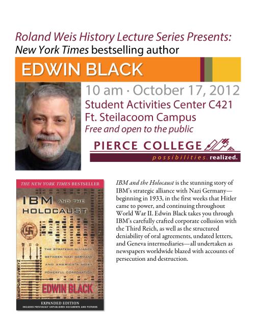 IBM and the Holocaust for Pierce College