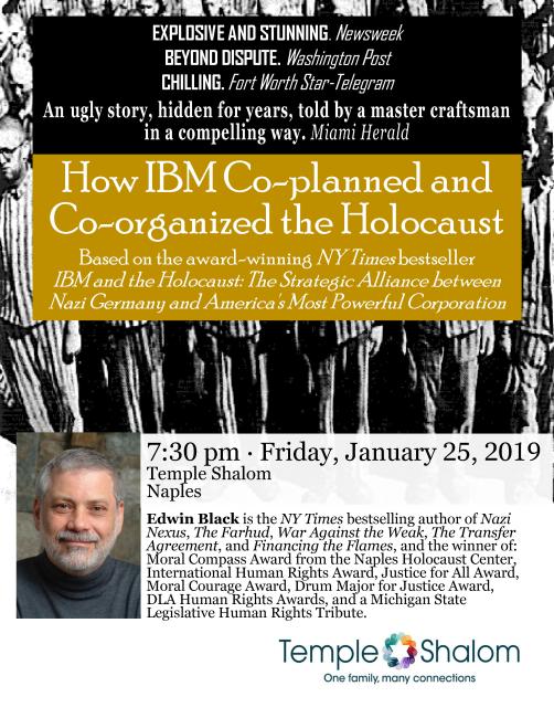How IBM Co-Planned and Co-Organized the Holocaust for Temple Shalom