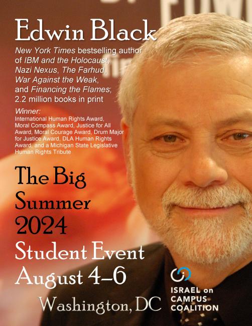 Edwin Black at the IoCC Summer 2024 Student Event