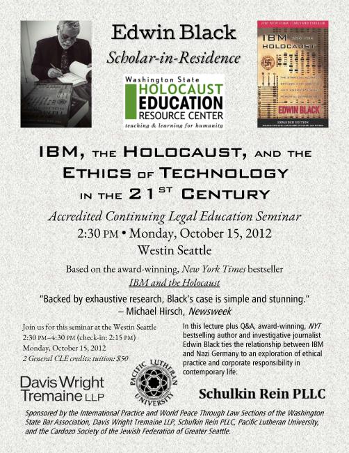 IBM, the Holocaust, and the Ethics of Technology