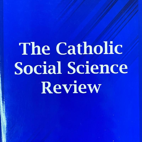 The Catholic Social Science Review